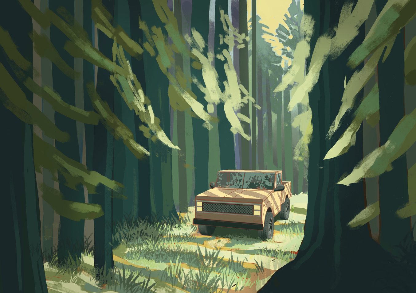 Ketch drawn by Meghan Parschauer